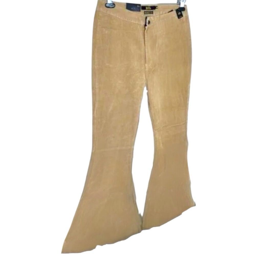 Corduroy Flare Pants | Stretch Boutique Fit | Mocha | Lucky & Blessed | NWT - Picture 7 of 10